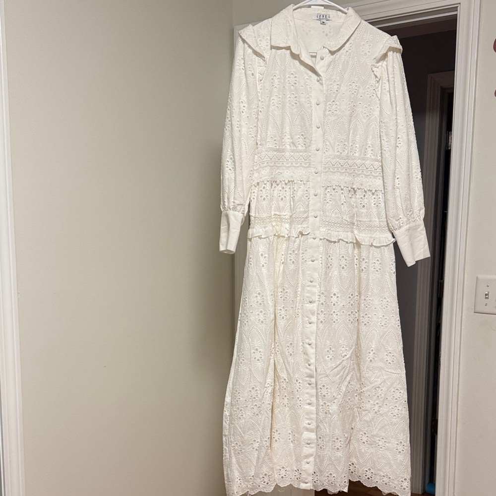 Long Sleeve Lace Dress